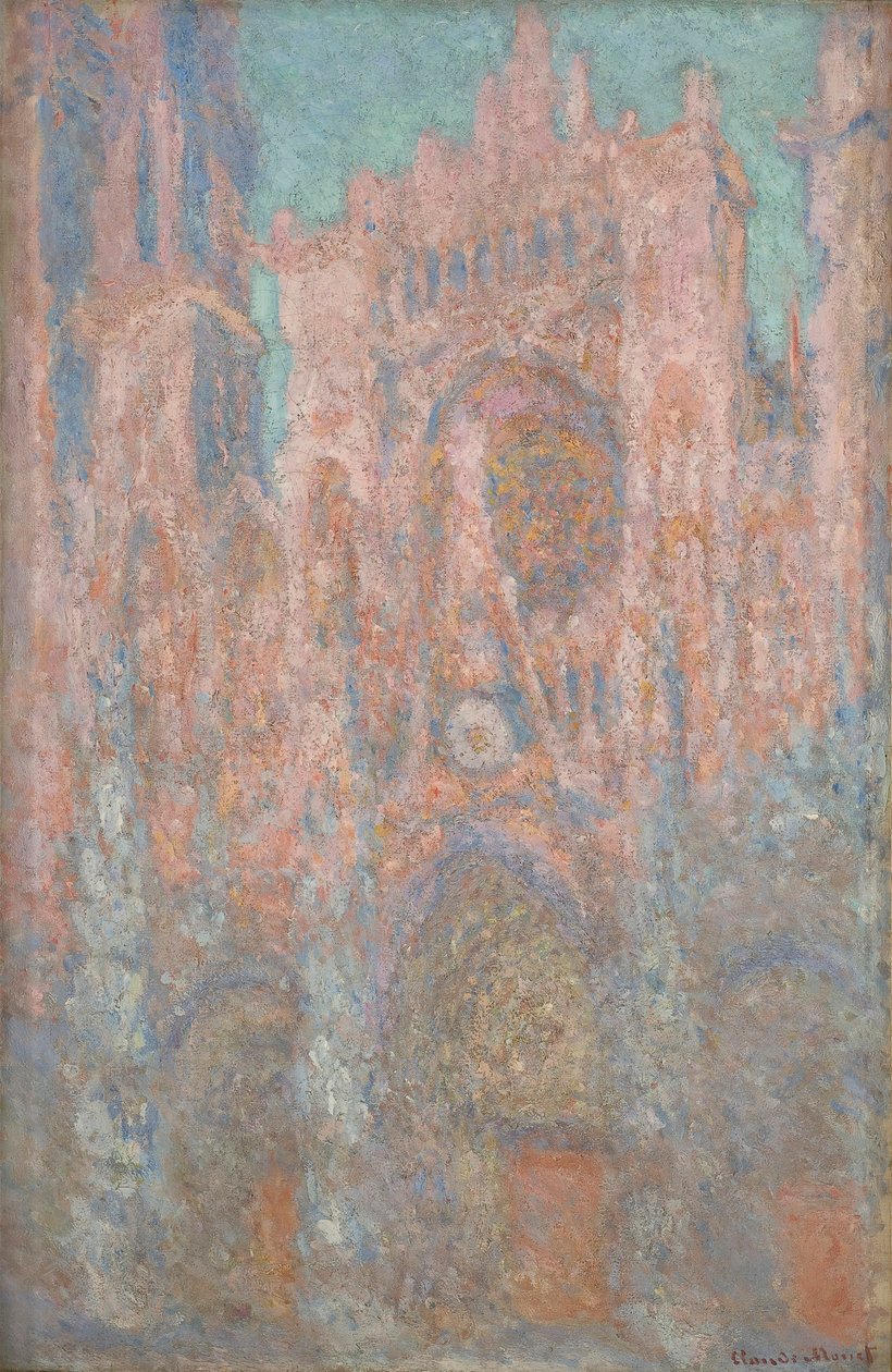 Rouenská katedrála. Pozdě odpoledne Rouenská katedrála. Pozdě odpoledne, 1893. od Claude Monet