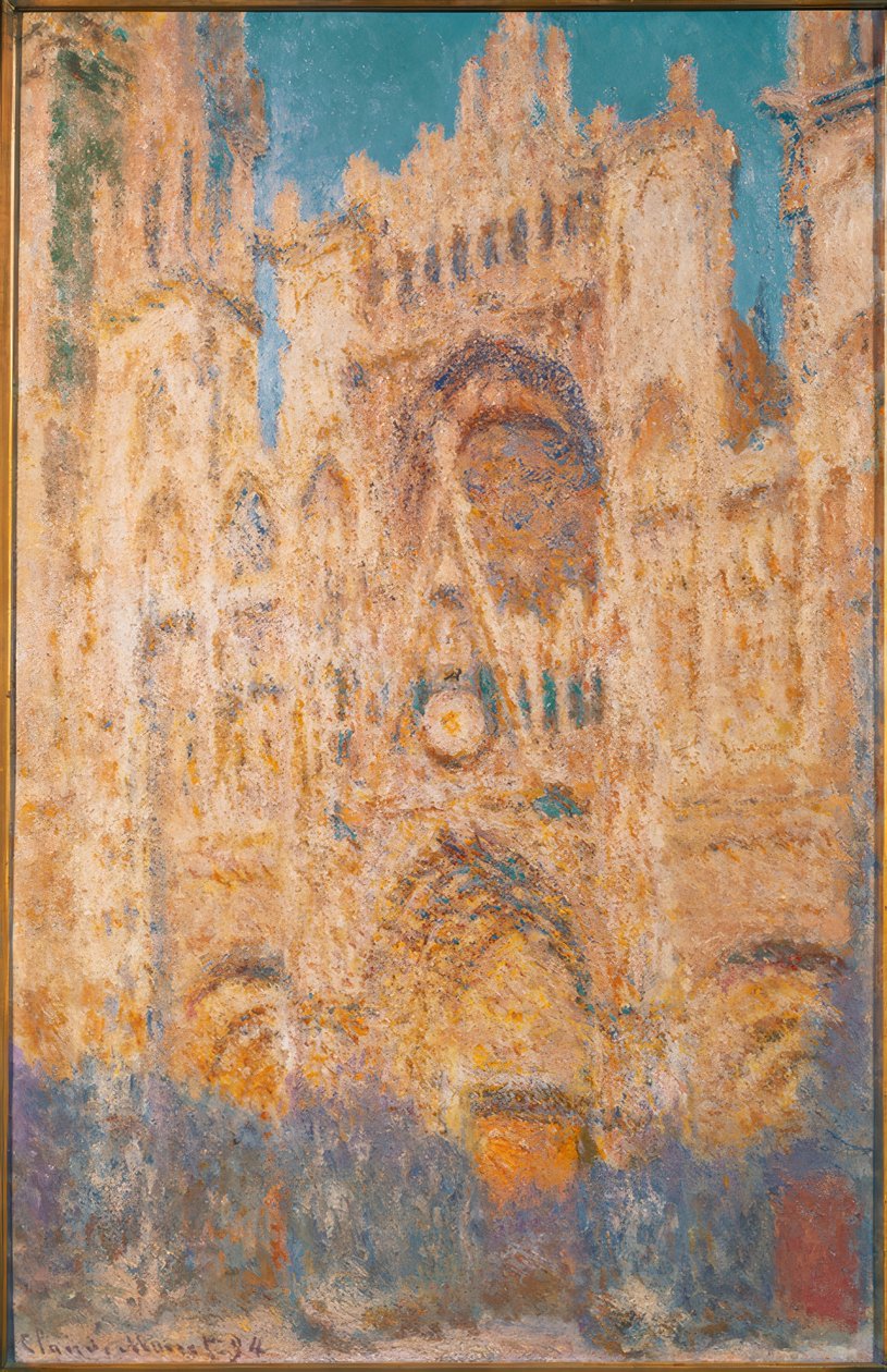 Katedrála v Rouenu od Claude Monet