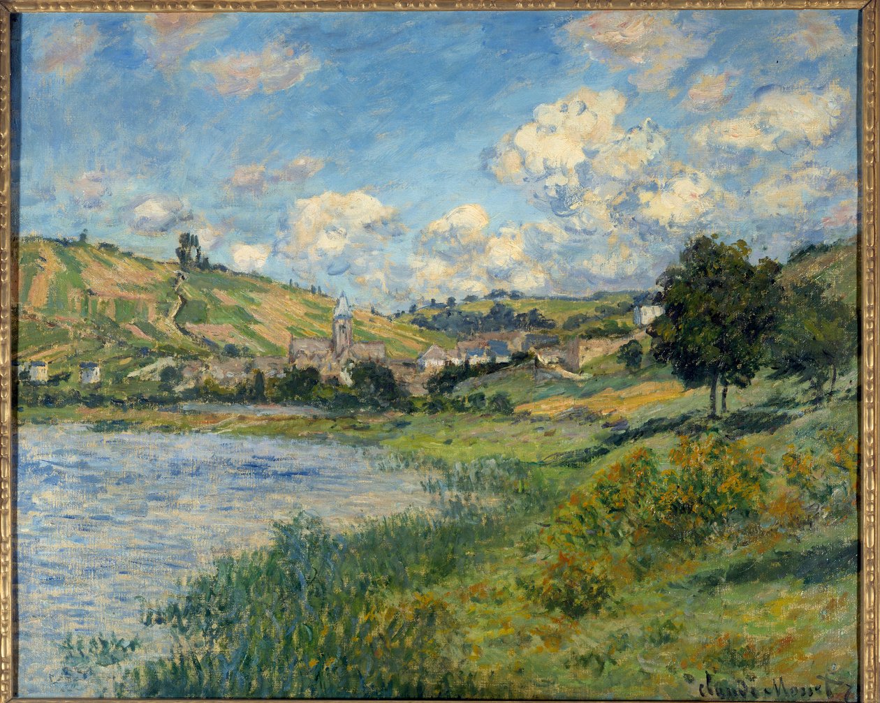 Krajina. Vetheuil. Obraz Clauda Moneta (1840-1926) od Claude Monet