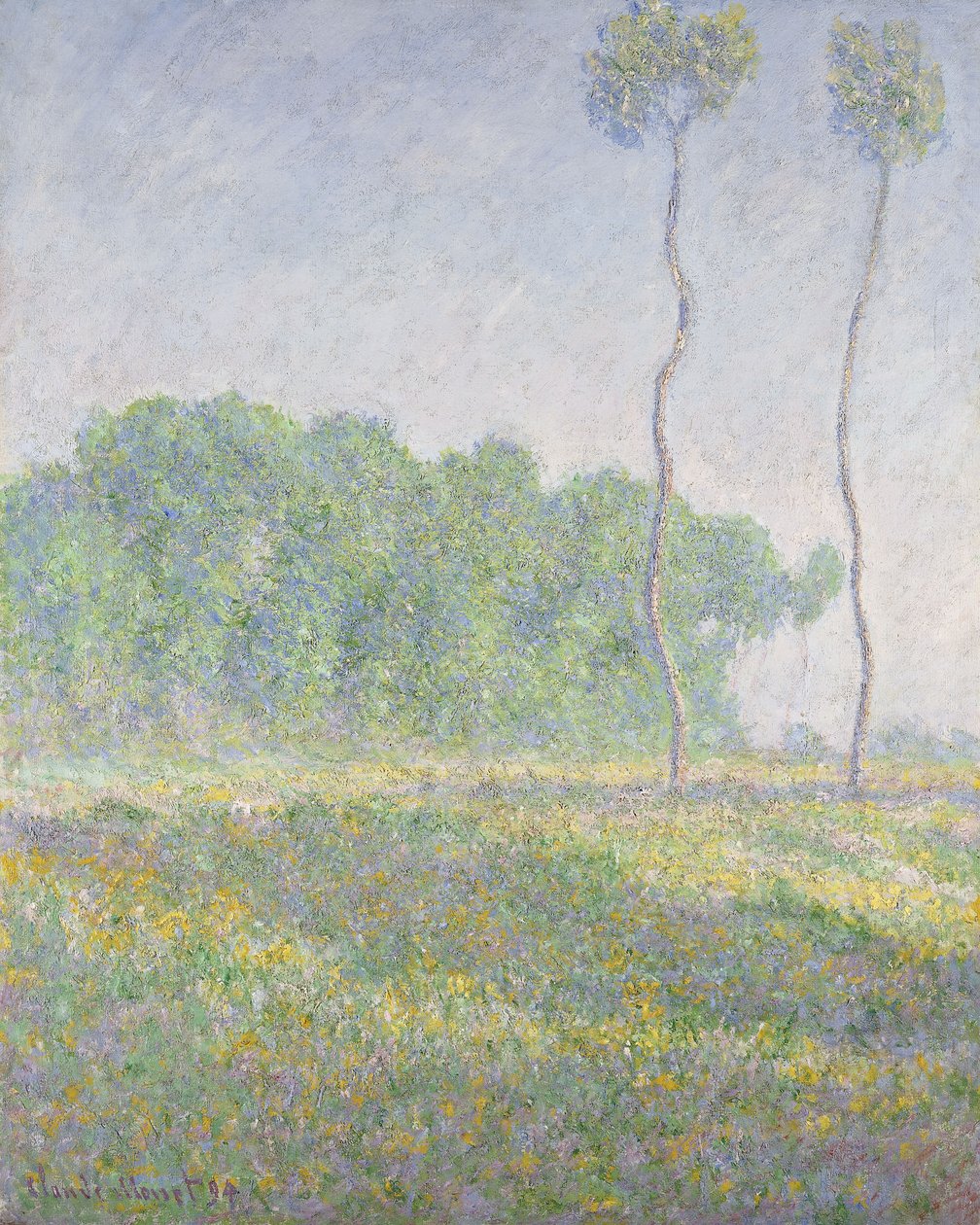 Krajina na jaře od Claude Monet
