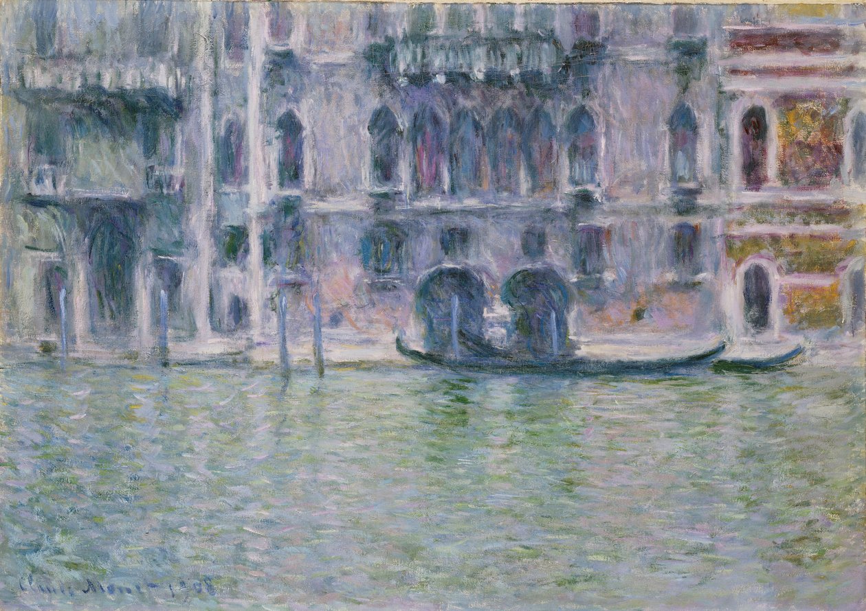 Le Palais da Mula, 1908 od Claude Monet