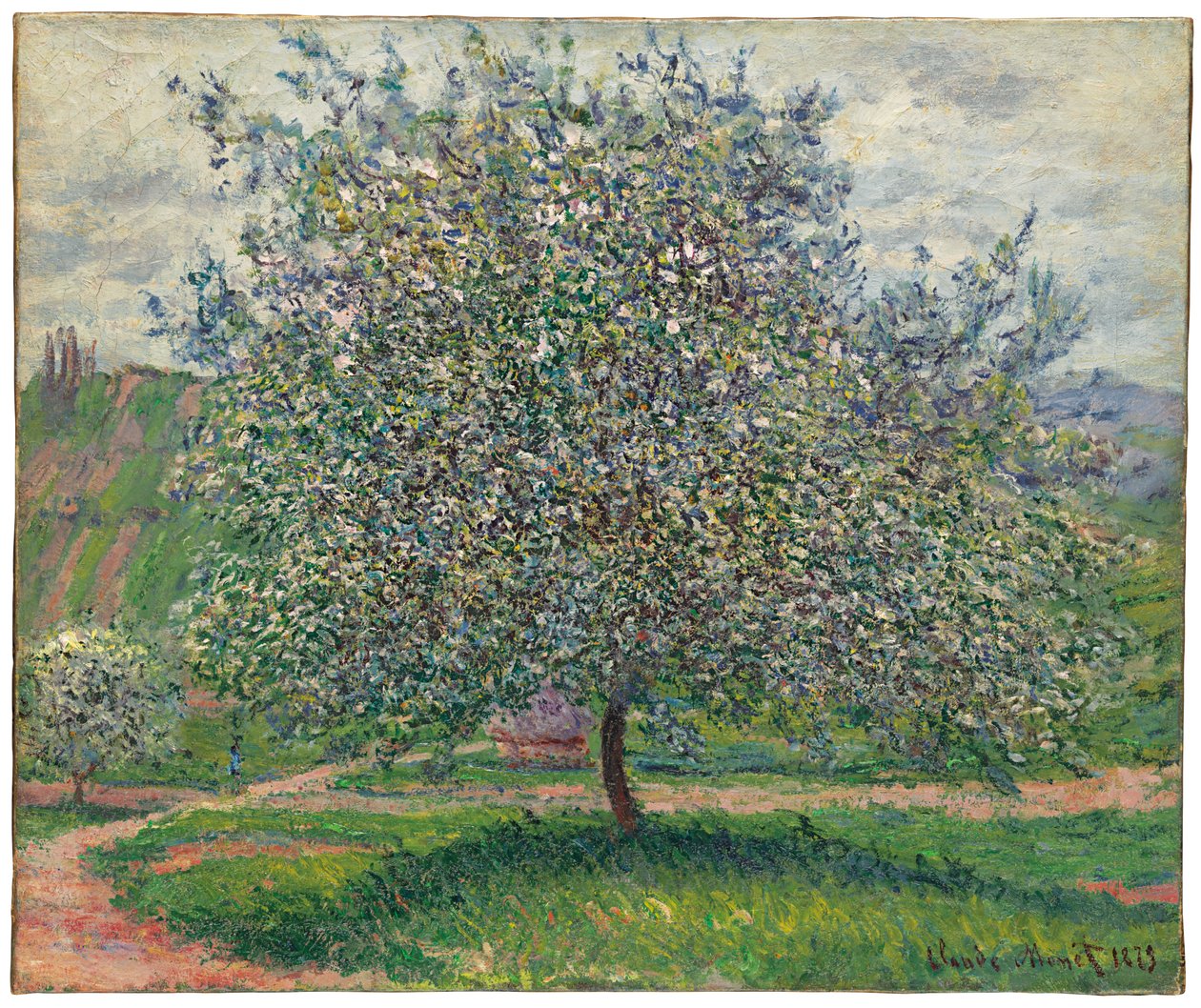 Jabloň, 1879 od Claude Monet