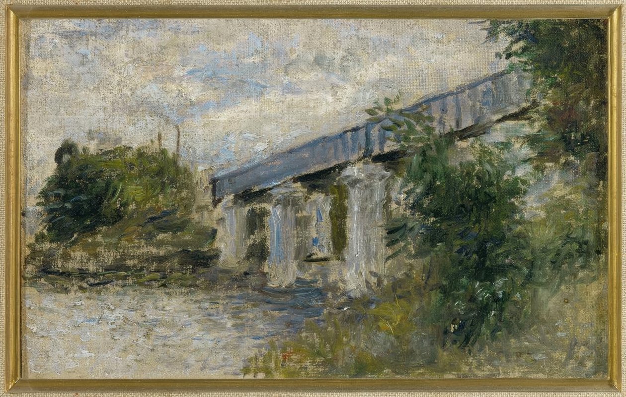 Železniční most, Argenteuil od Claude Monet