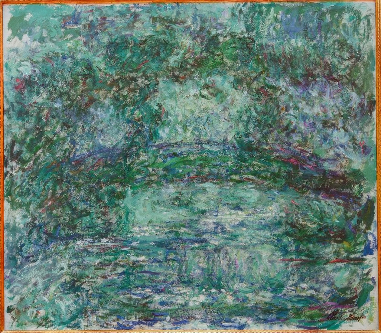 Japonský most od Claude Monet
