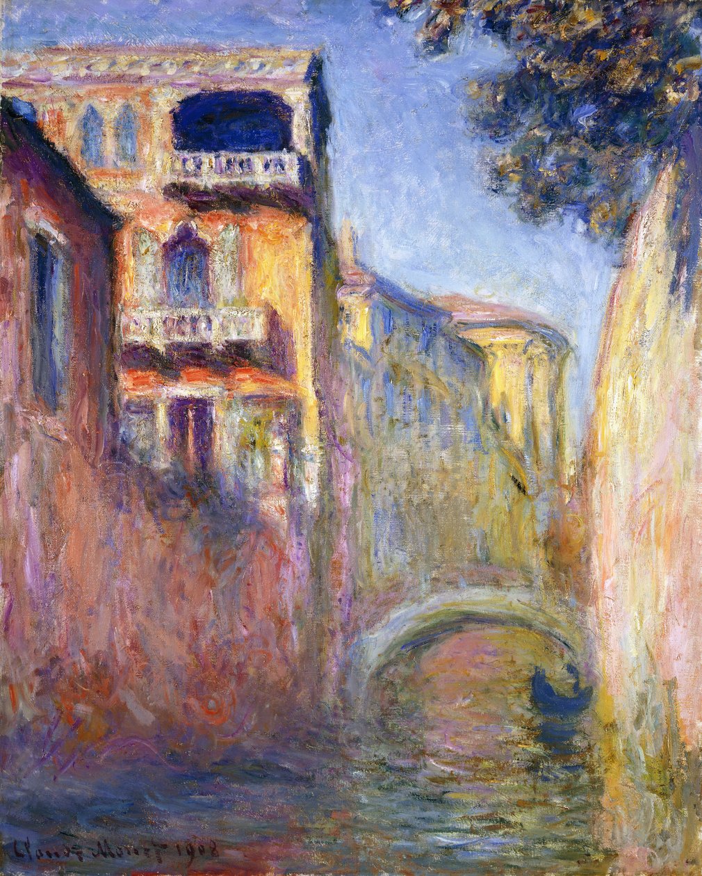 Rio de la Salute, 1908 od Claude Monet