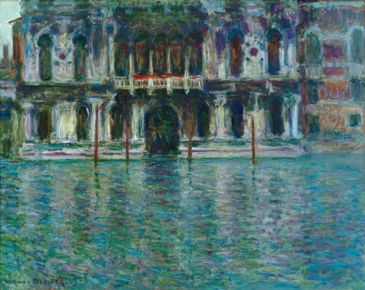 Palác Contarini od Claude Monet