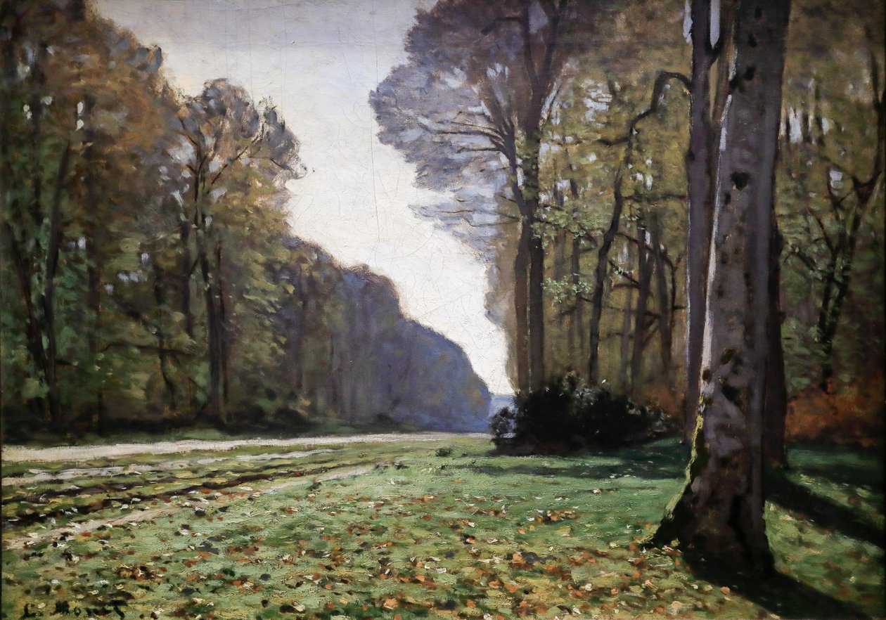 Dlažba Chailly 1865 (olej na plátně) od Claude Monet