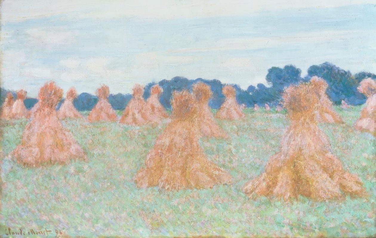 Mladé dámy z Giverny od Claude Monet