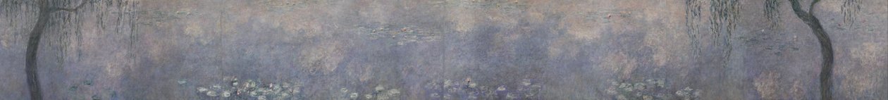 Dvě vrby od Claude Monet