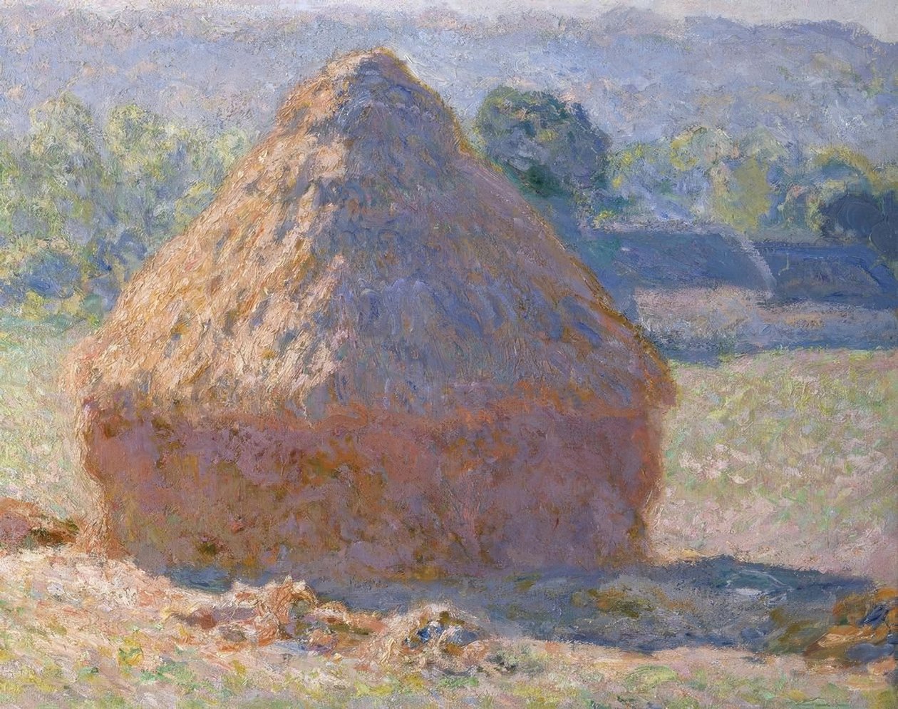 Stohy sena, konec léta od Claude Monet