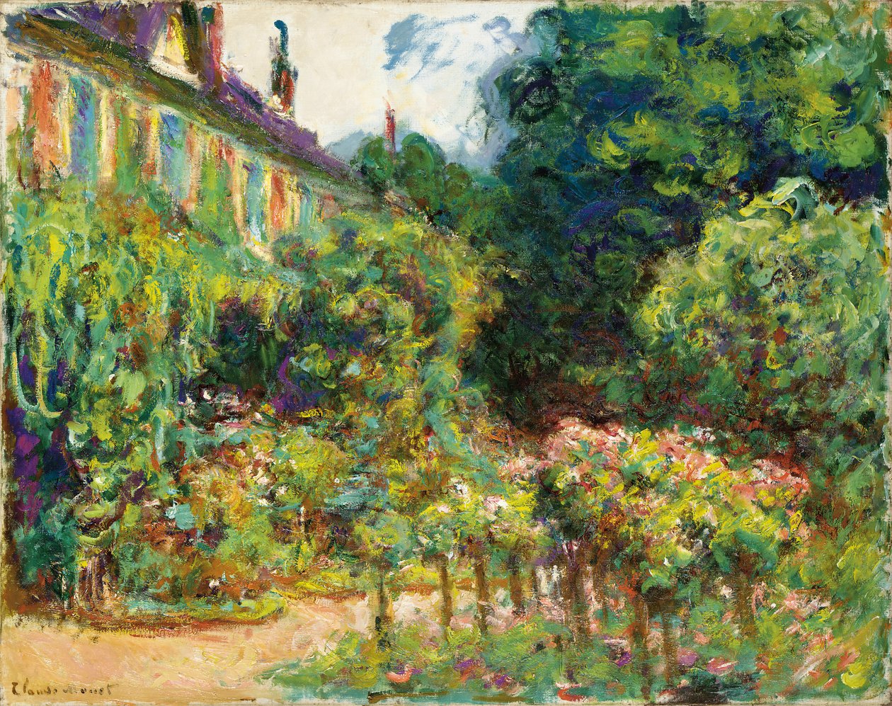 Umělcův dům v Giverny, 1913 od Claude Monet