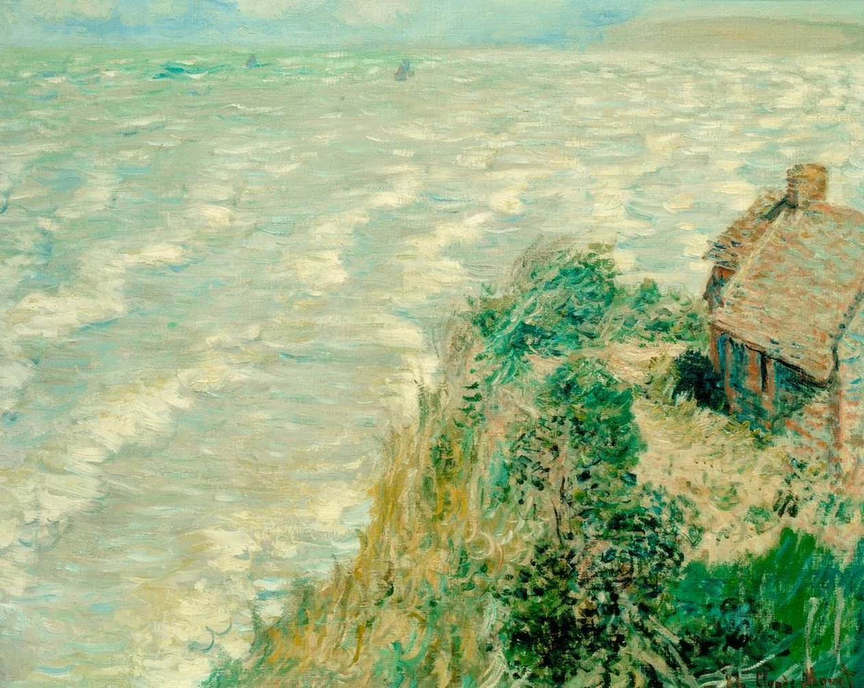 Stoupající příliv v Pourville (Flut bei Pourville) od Claude Monet