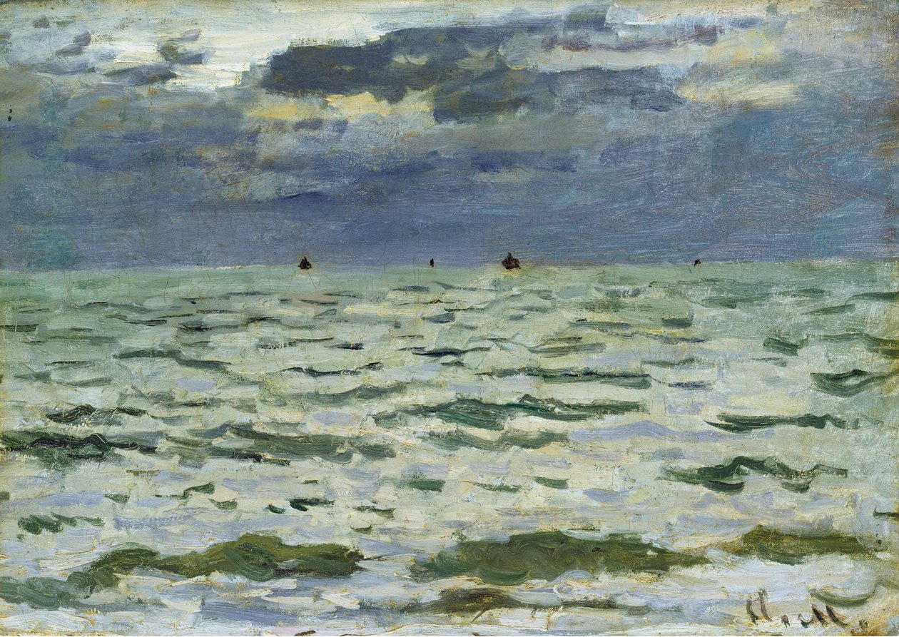 Navy, Le Havre, asi 1866. od Claude Monet