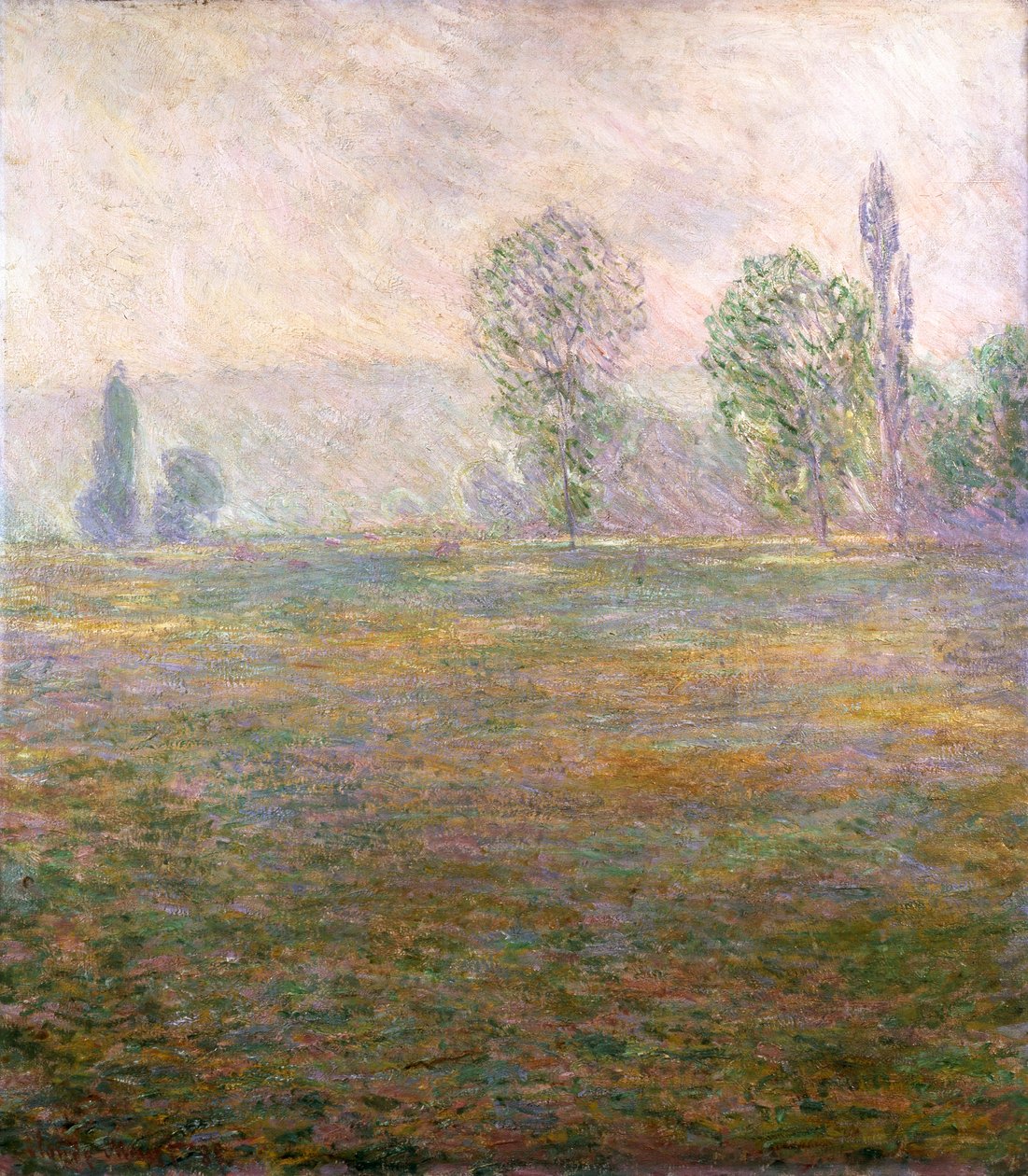 Louky v Giverny, 1888. od Claude Monet