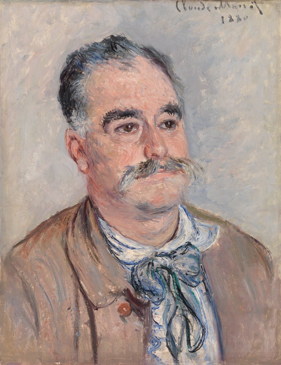 Monsieur Coqueret (Otec) (Portrét Monsieur Coqueret [Otec]) od Claude Monet