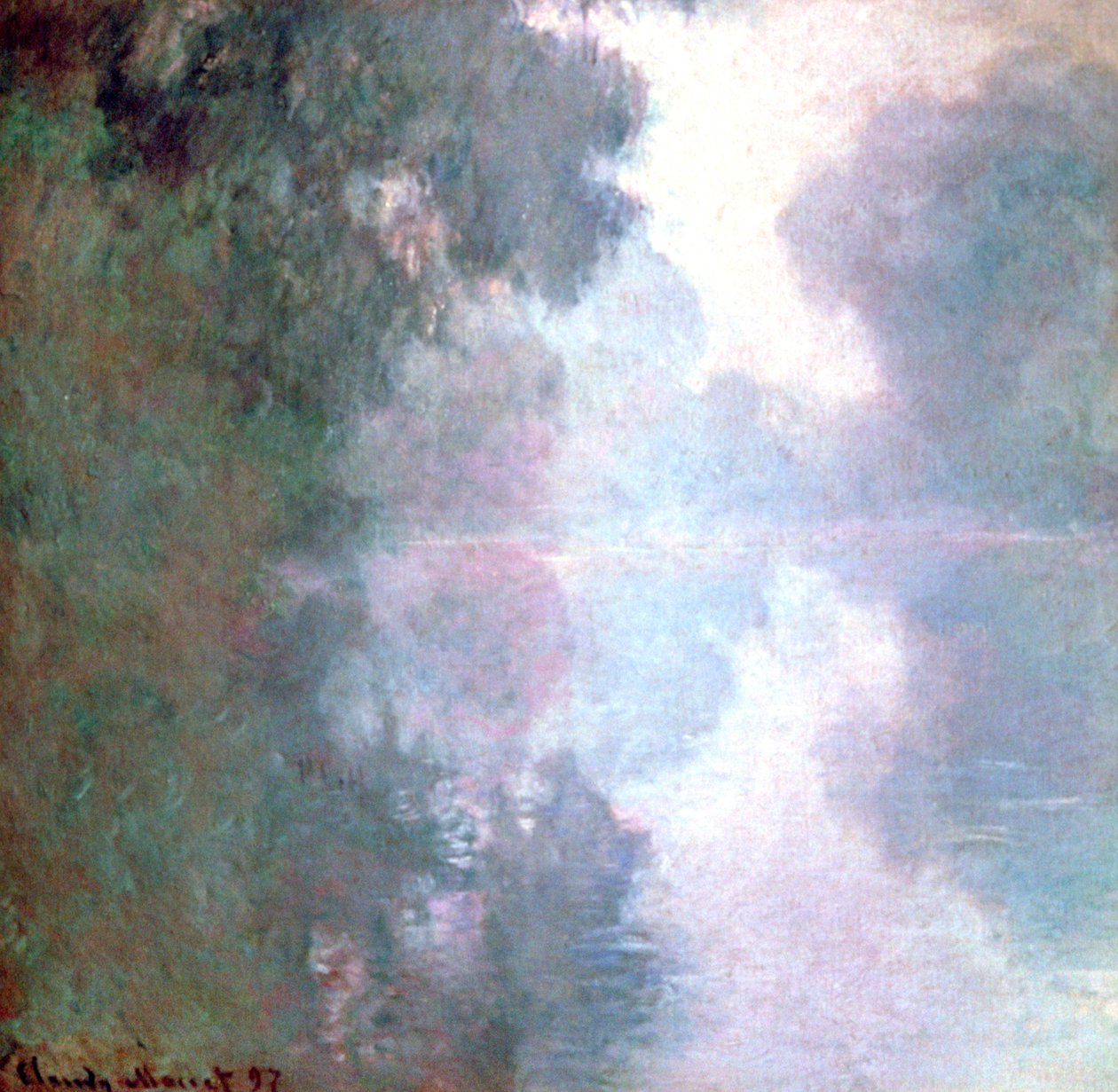 Ranní mlhy, 1897 od Claude Monet