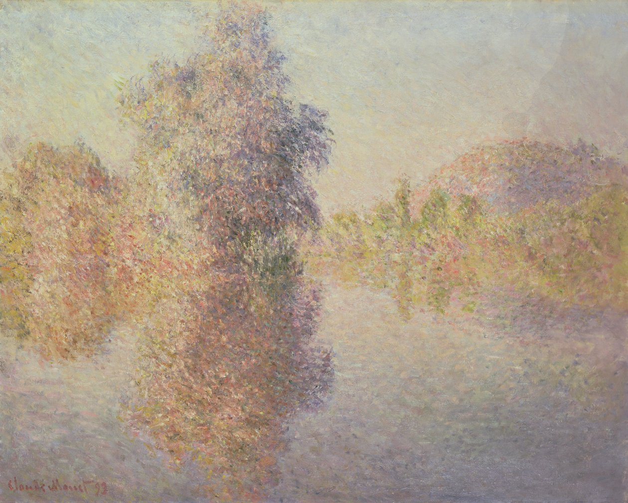 Ráno na Seině v Giverny od Claude Monet