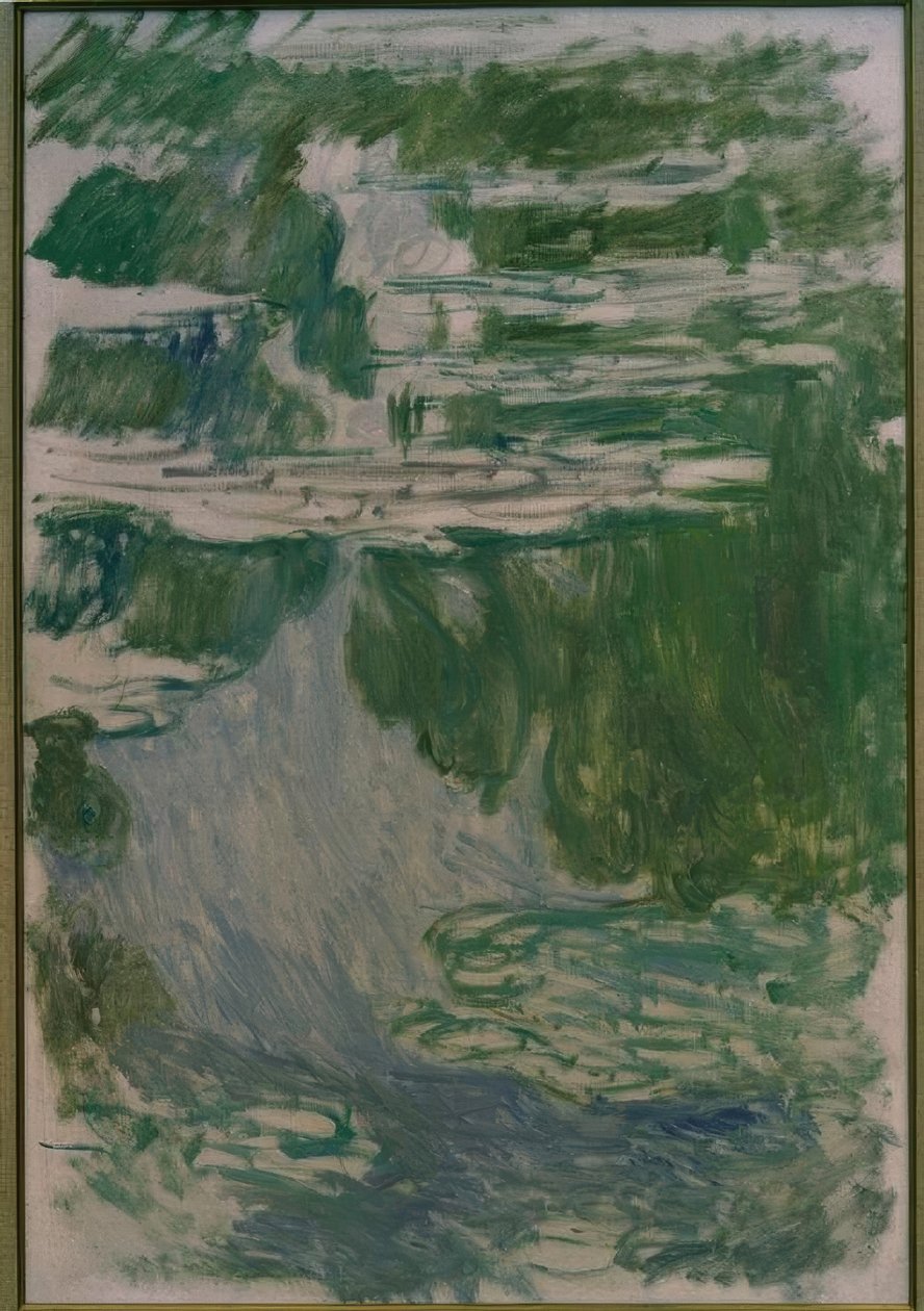 Studujte lekníny od Claude Monet
