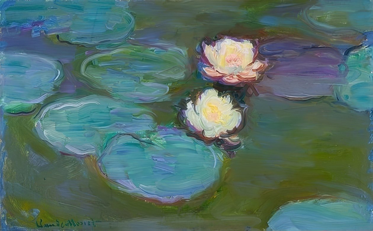 Nympheas. Ca. 1897/1898 od Claude Monet