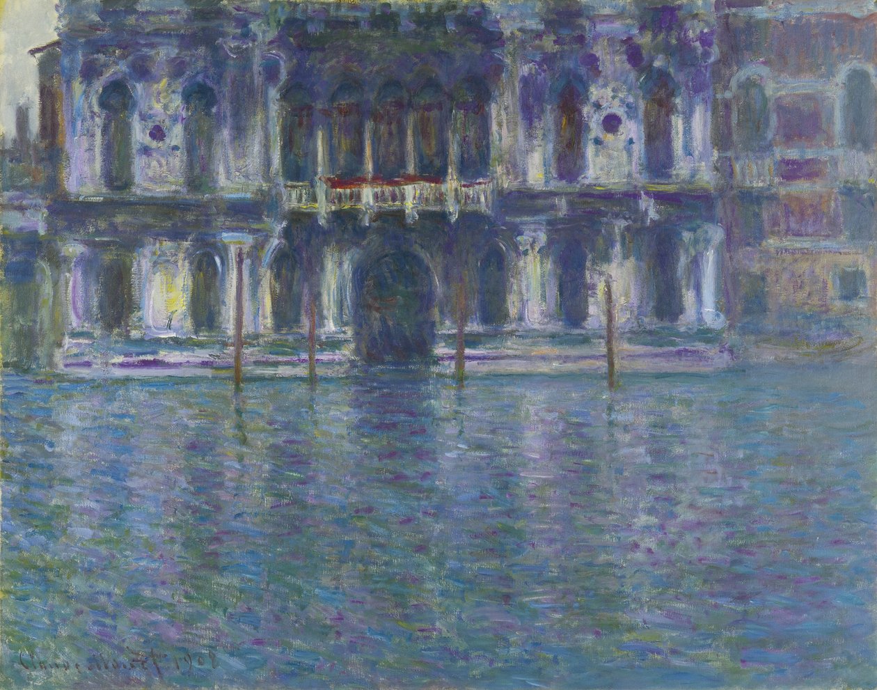 palác Contarini od Claude Monet