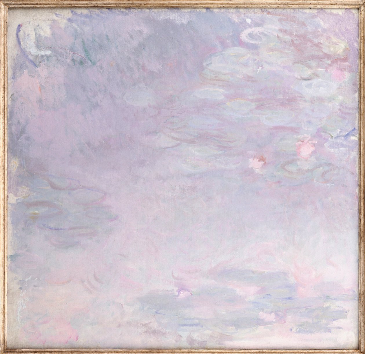 Bledé lekníny, kolem 1917-25 od Claude Monet