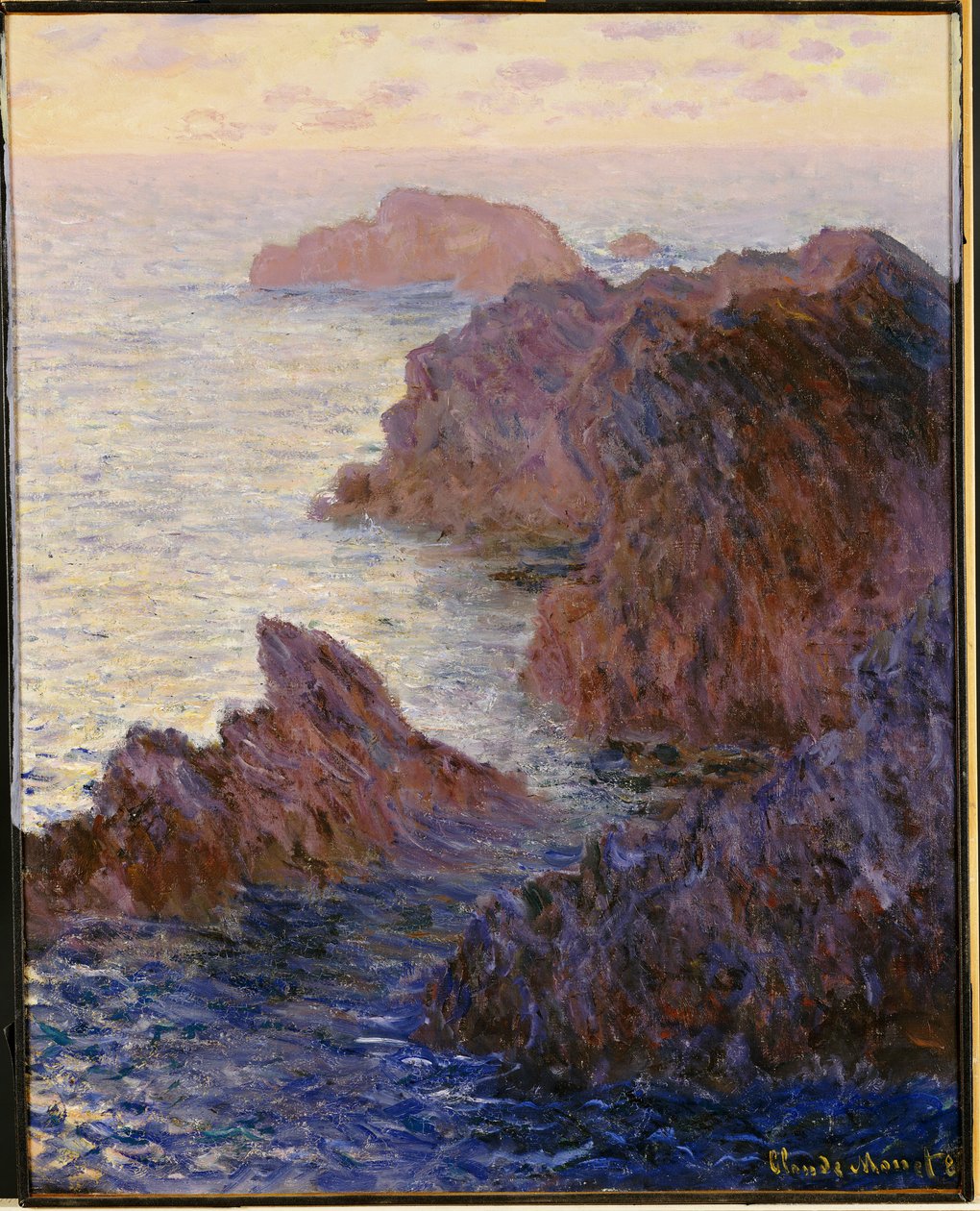 Point de Rochers, Port-Goulphar od Claude Monet