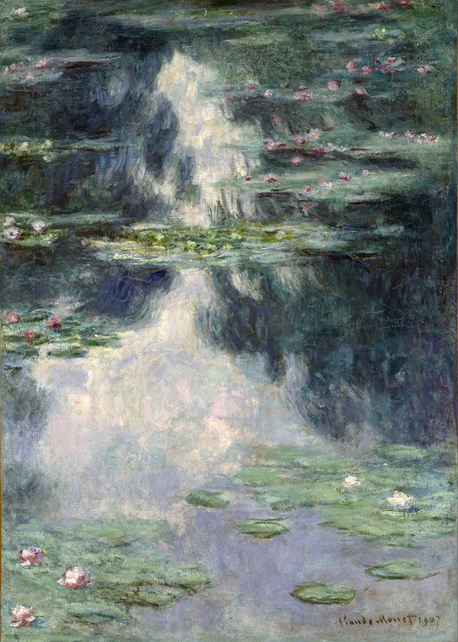 Jezírko s lekníny od Claude Monet