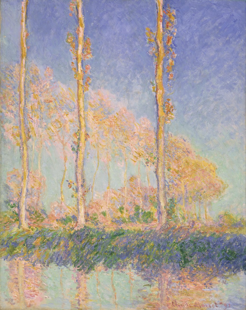 Topoly od Claude Monet