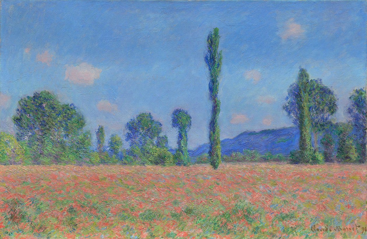 Makové pole (Giverny) od Claude Monet