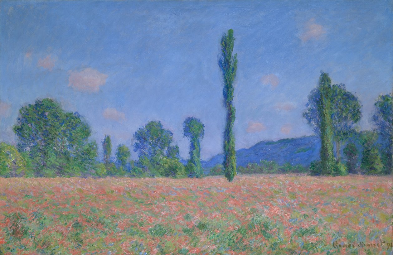 Makové pole (Giverny) od Claude Monet