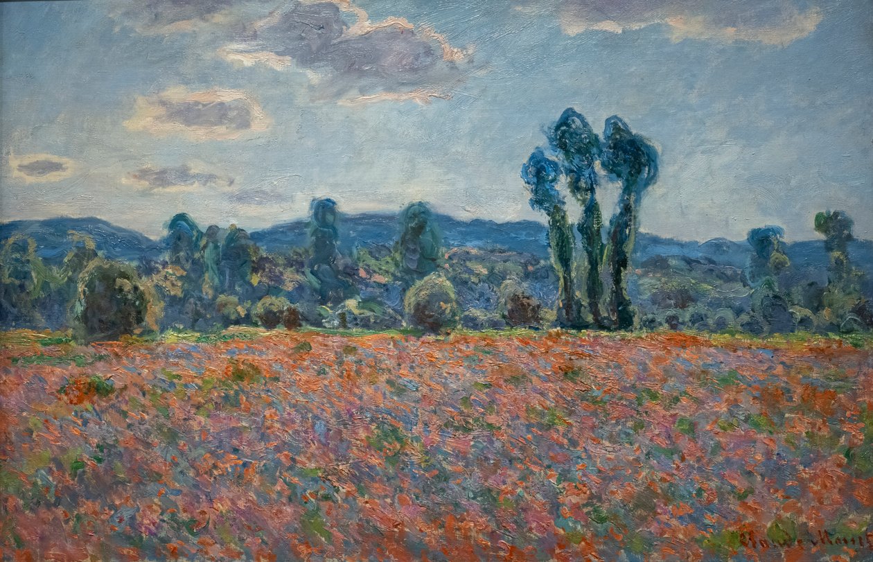 Poppy Field od Claude Monet