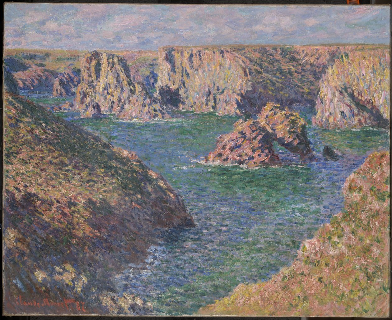 Port-Domois, Belle-Isle od Claude Monet