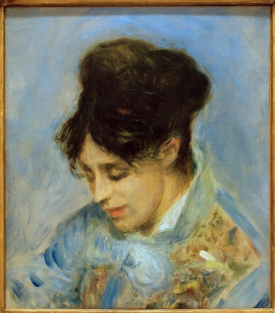 Portrét Madame Claude Monet od Claude Monet