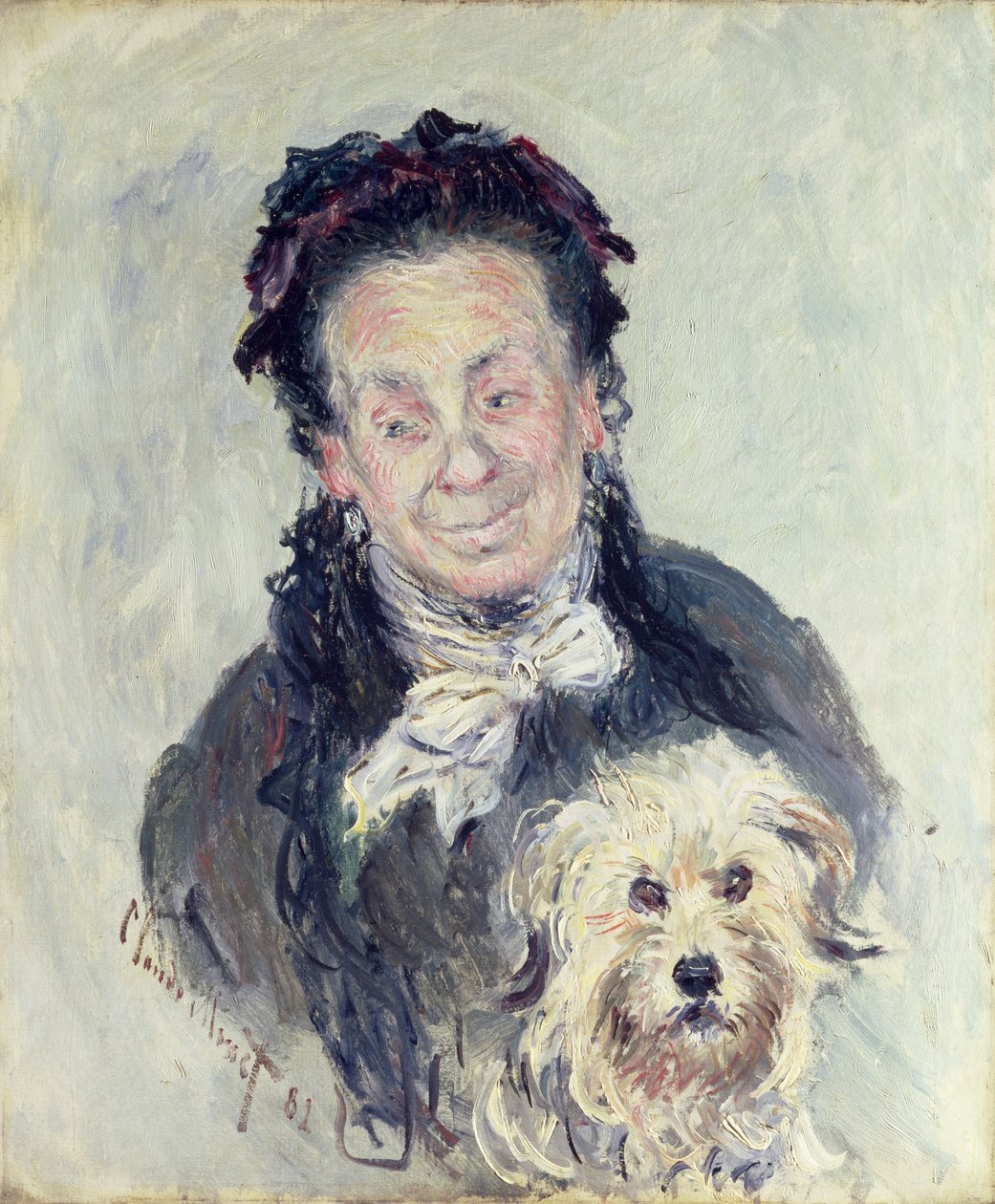 Portrét Eugenie Graff (Madame Paul) 1882 od Claude Monet