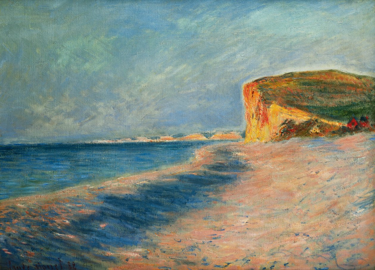 Pourville u Dieppe; Pourville poblíž Dieppe, 1882 od Claude Monet