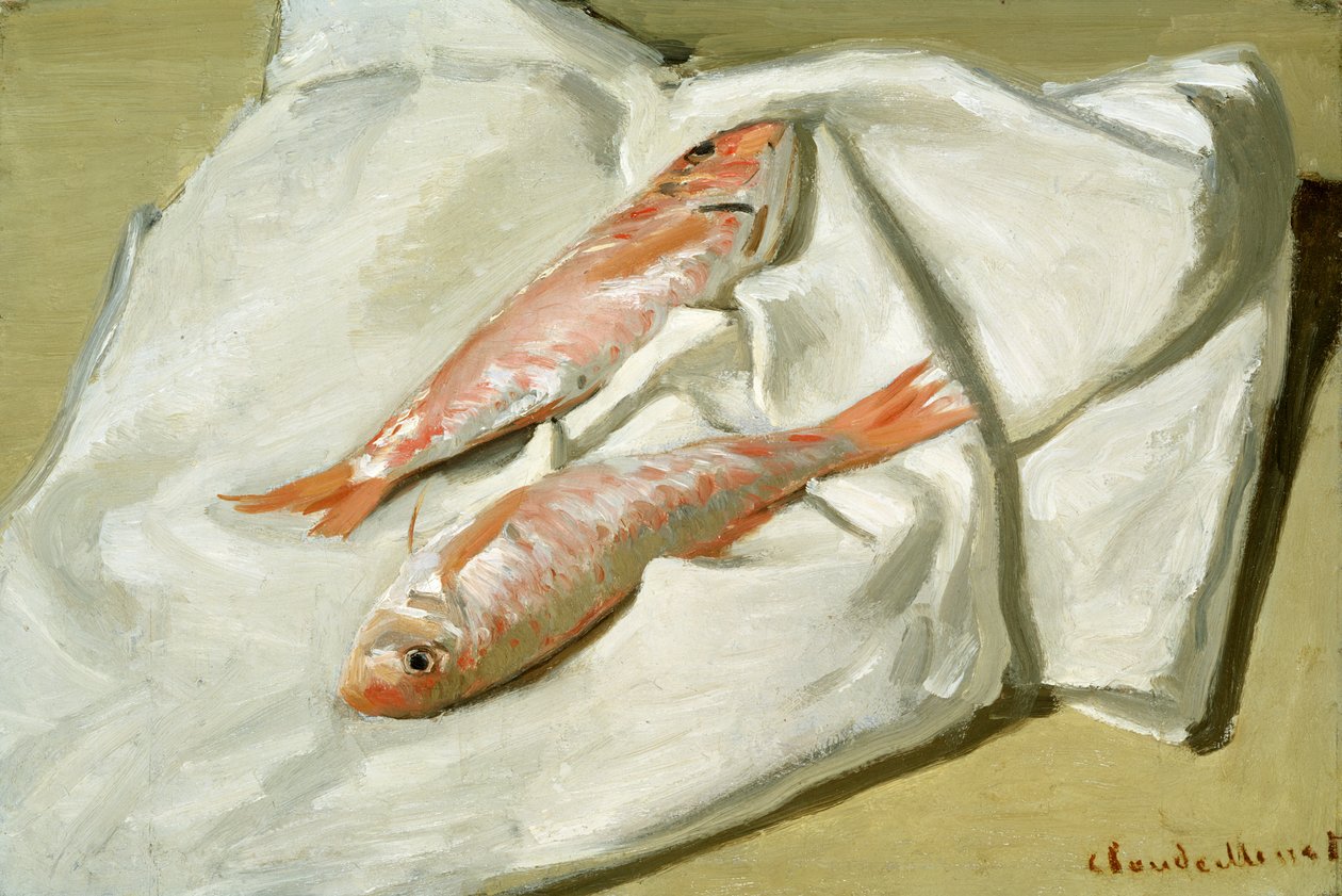 Red Mullet, kolem roku 1870 od Claude Monet