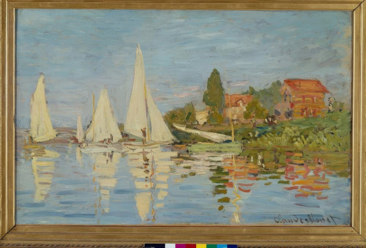 Regaty v Argenteuil od Claude Monet