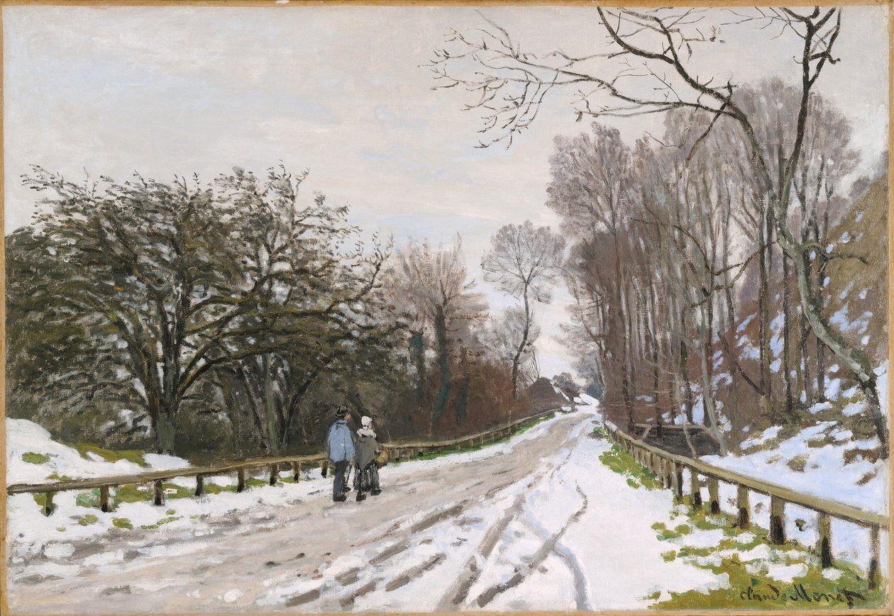 Cesta k farmě Saint-Siméon, Honfleur od Claude Monet