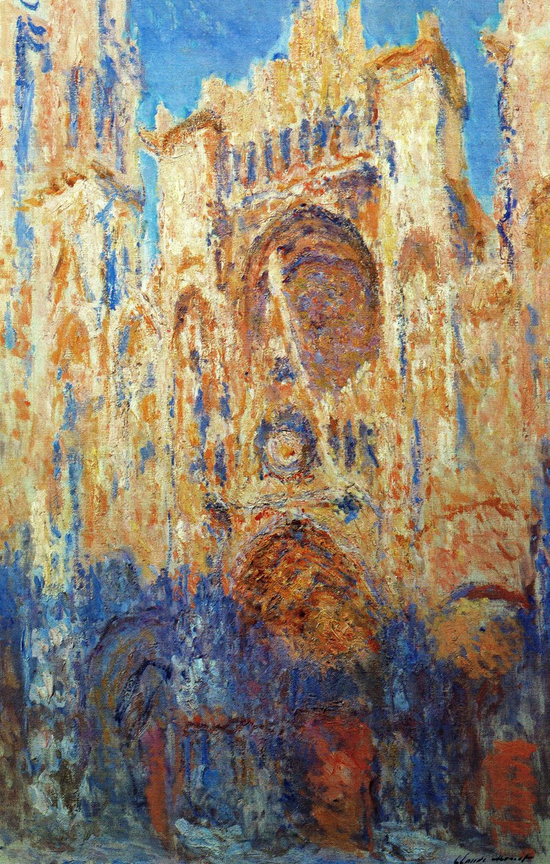 Katedrála v Rouenu od Claude Monet