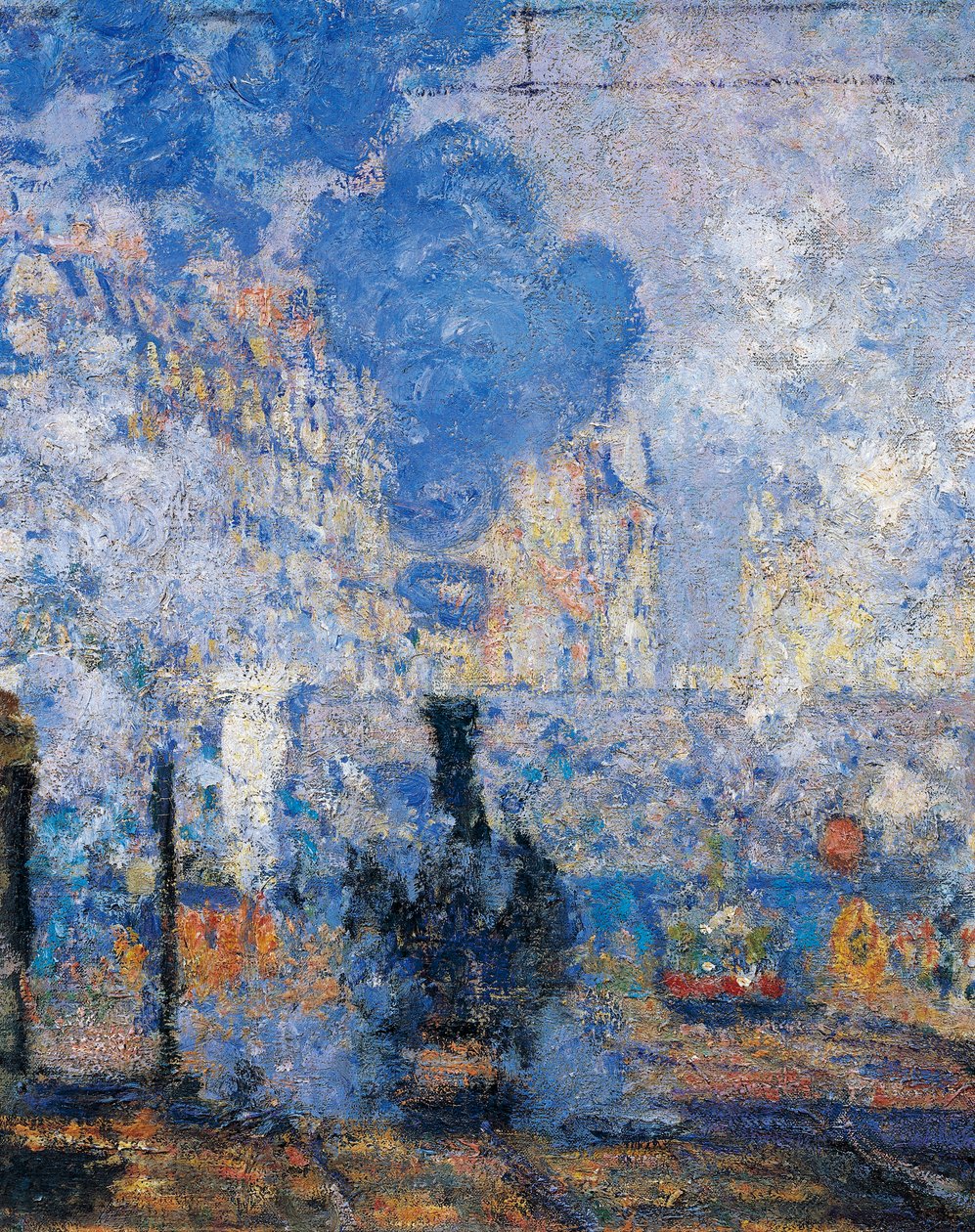Nádraží Saint Lazare, Claude Monet od Claude Monet