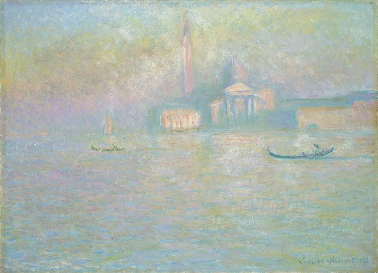 San Giorgio Maggiore od Claude Monet