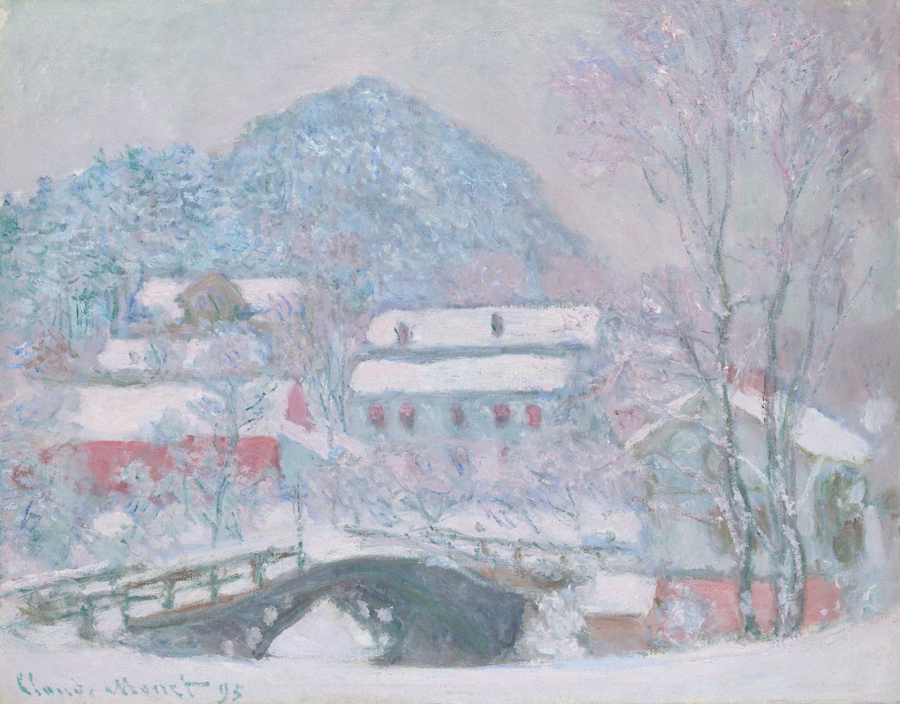 Sandvika, Norsko od Claude Monet