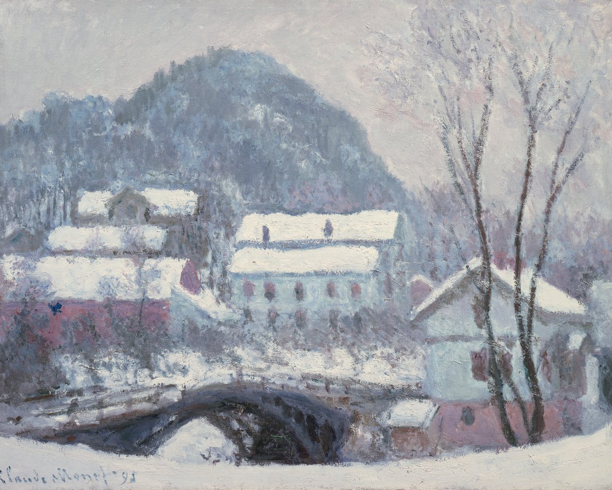 Sandvika, Norsko od Claude Monet