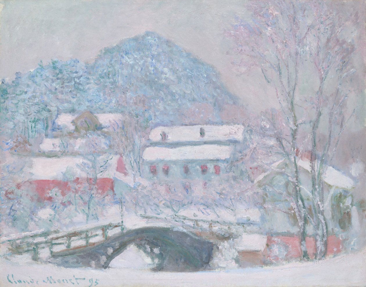 Sandvika, Norsko, 1895. od Claude Monet