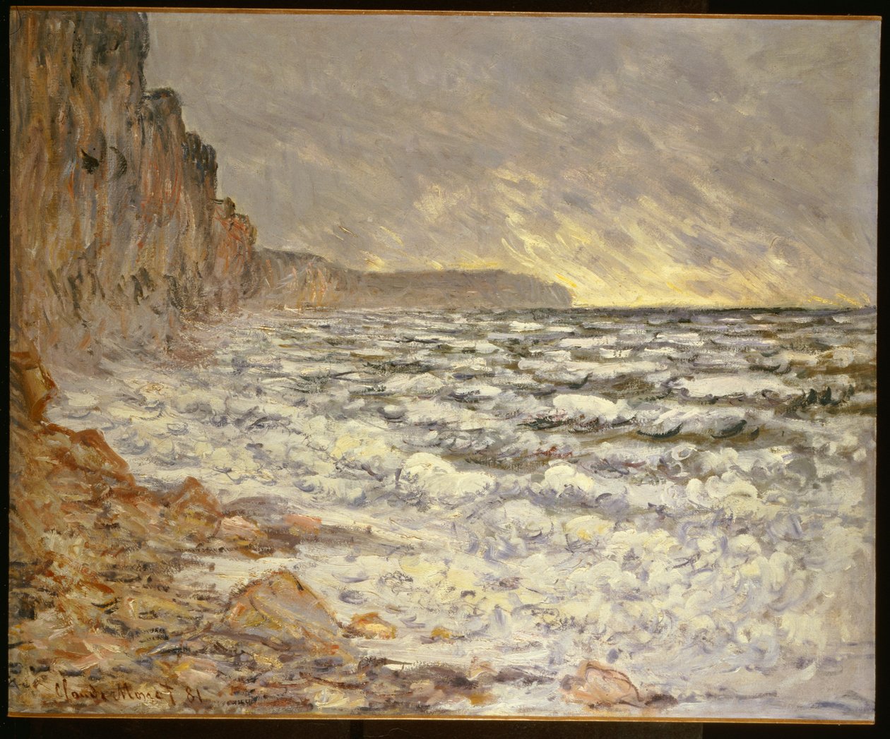 Nábřeží, Fecamp od Claude Monet