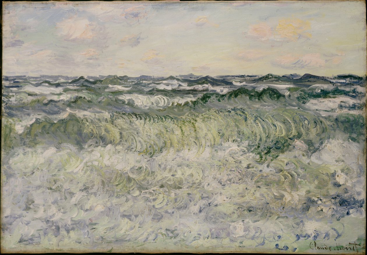 Přímořská krajina, 1881 od Claude Monet