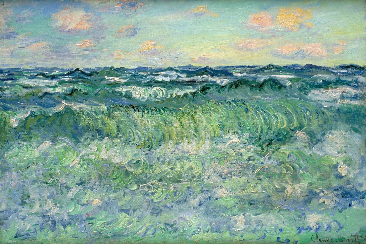 Přímořská krajina, Pourville od Claude Monet