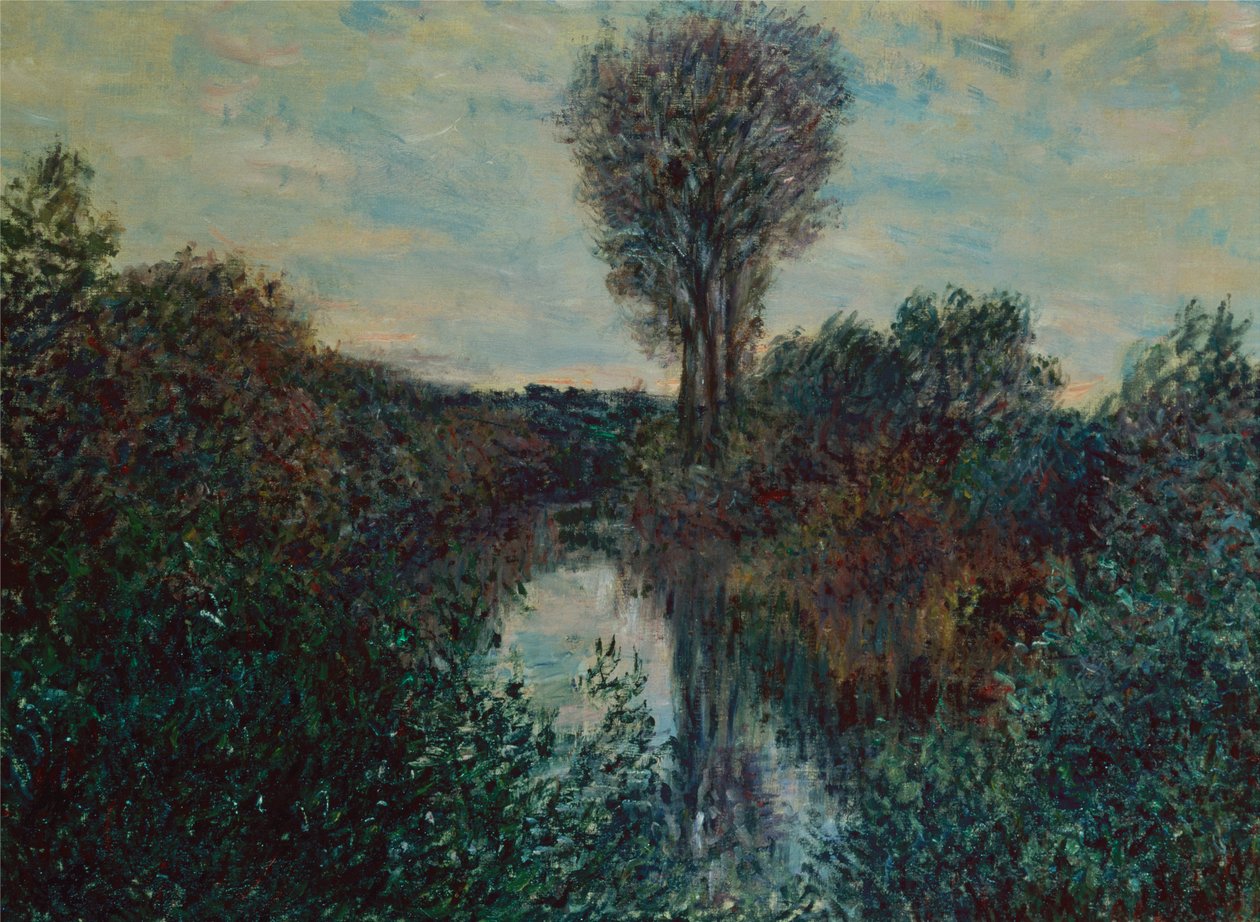 Malá větev Seiny od Claude Monet