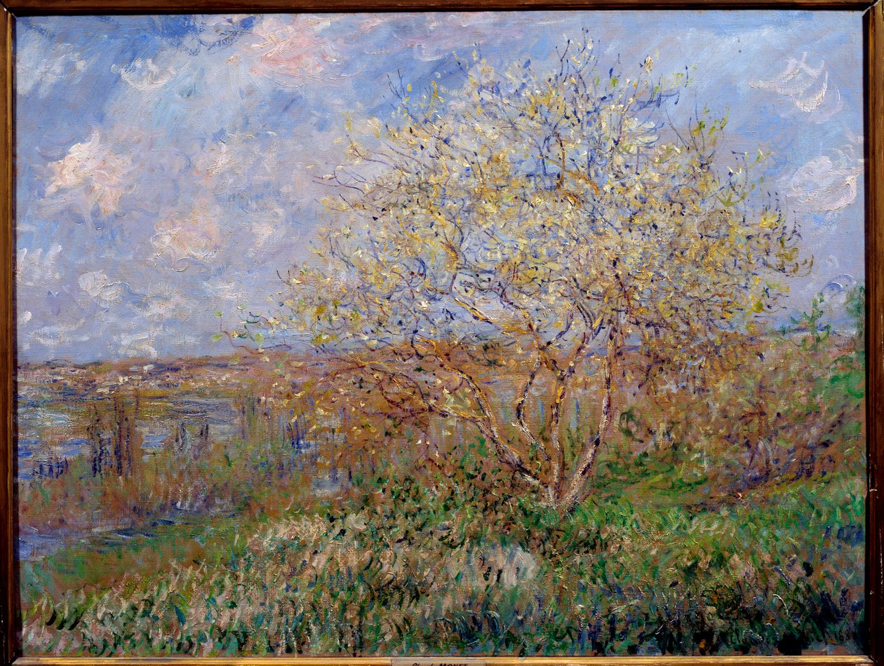 Jarní malba od Clauda Moneta (1840-1926) 1882 Rozm. 0,60 x 0,79 m Lyon, Musee des Beaux Arts od Claude Monet