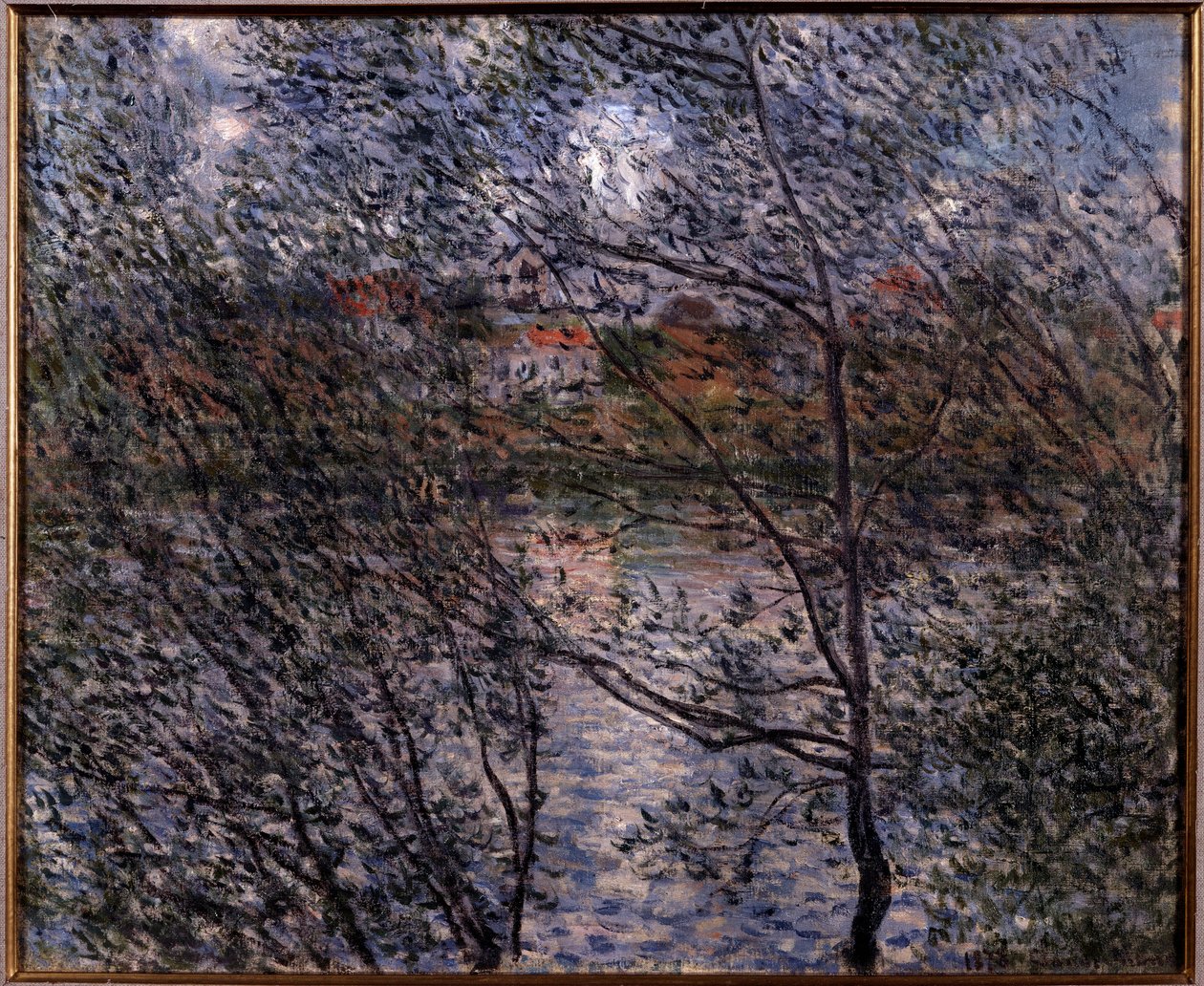 Jaro skrz větve od Claude Monet